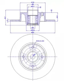 Тормозной диск CAR купить