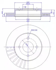 Тормозной диск CAR купить