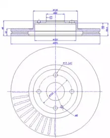 Тормозной диск CAR купить