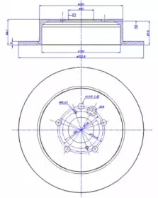 Тормозной диск CAR купить