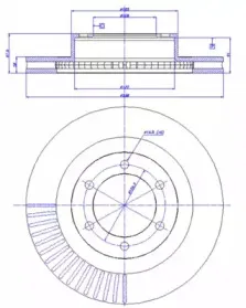 Тормозной диск CAR купить