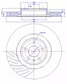 Тормозной диск CAR купить