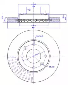 Тормозной диск CAR купить