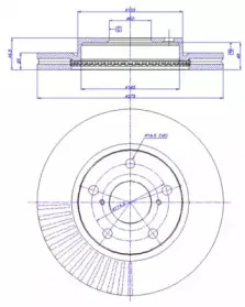 Тормозной диск CAR купить