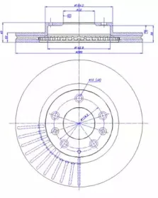 Тормозной диск CAR купить
