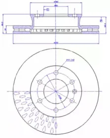 Тормозной диск CAR купить
