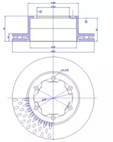 Тормозной диск CAR купить