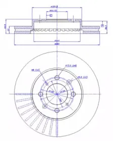 Тормозной диск CAR купить