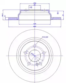 Тормозной диск CAR купить