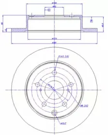 Тормозной диск CAR купить