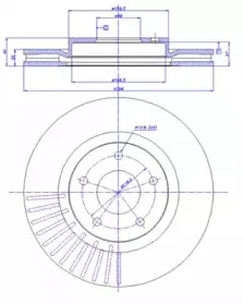 Тормозной диск CAR купить