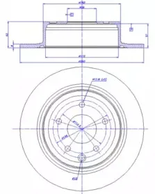 Тормозной диск CAR купить