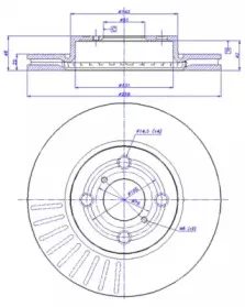 Тормозной диск CAR купить