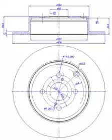 Тормозной диск CAR купить