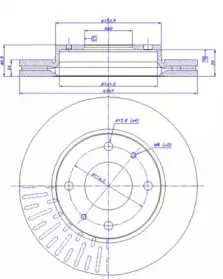 Тормозной диск CAR купить