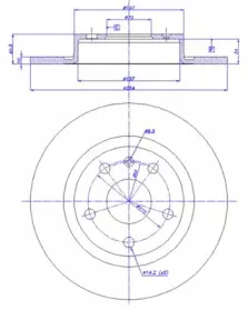 Тормозной диск CAR купить