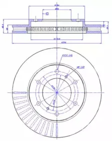 Тормозной диск CAR купить