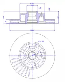 Тормозной диск CAR купить