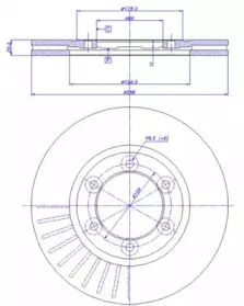 Тормозной диск CAR купить