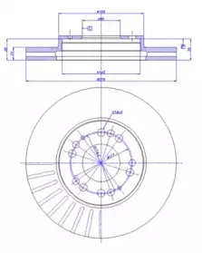 Тормозной диск CAR купить