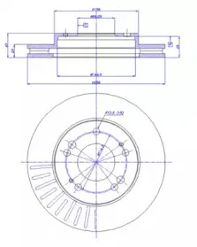 Тормозной диск CAR купить