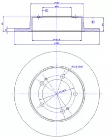 Тормозной диск CAR купить