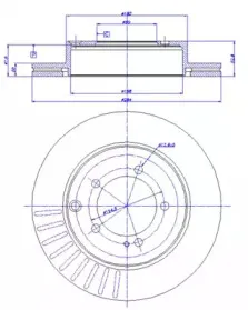 Тормозной диск CAR купить