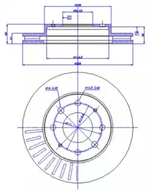 Тормозной диск CAR купить