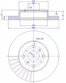 Тормозной диск CAR купить