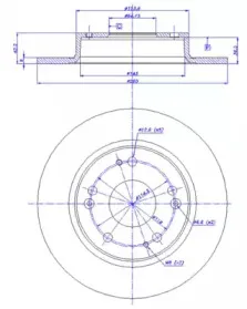 Тормозной диск CAR купить