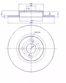 Тормозной диск CAR купить