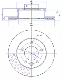 Тормозной диск CAR купить