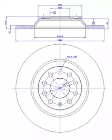 Тормозной диск CAR купить