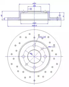 Тормозной диск CAR купить