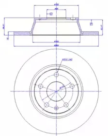 Тормозной диск CAR купить