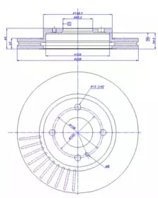Тормозной диск CAR купить