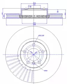Тормозной диск CAR купить