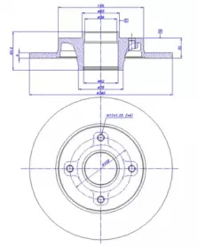 Тормозной диск CAR купить