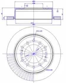 Тормозной диск CAR купить