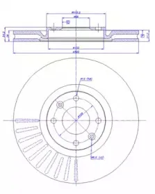 Тормозной диск CAR купить