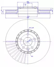 Тормозной диск CAR купить