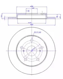 Тормозной диск CAR купить