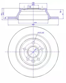 Тормозной диск CAR купить