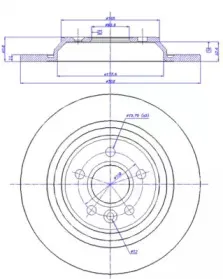 Тормозной диск CAR купить