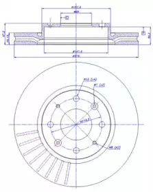 Тормозной диск CAR купить