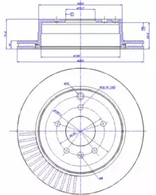 Тормозной диск CAR купить