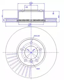 Тормозной диск CAR купить