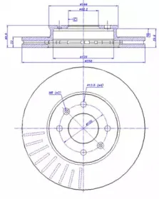 Тормозной диск CAR купить