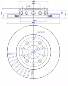 Тормозной диск CAR купить