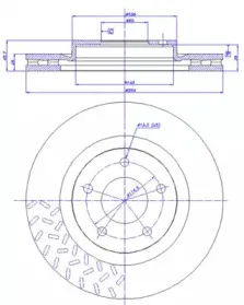 Тормозной диск CAR купить